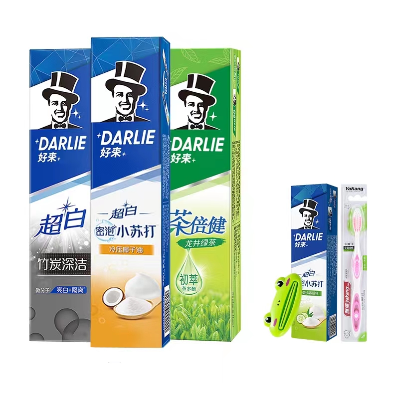 【券后价:23.61元】 六件套140G*3黑人牙膏茶倍健 - DARLIE好来亚菲尔专卖店