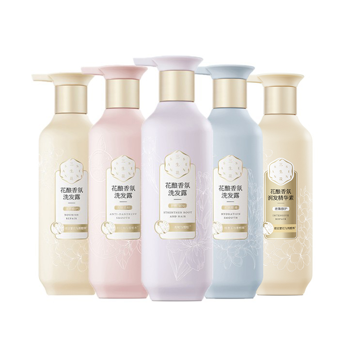 【券后价:45元】 三生花洗发水控油蓬松香氛洗发露420ml*2 - 三生花旗舰店