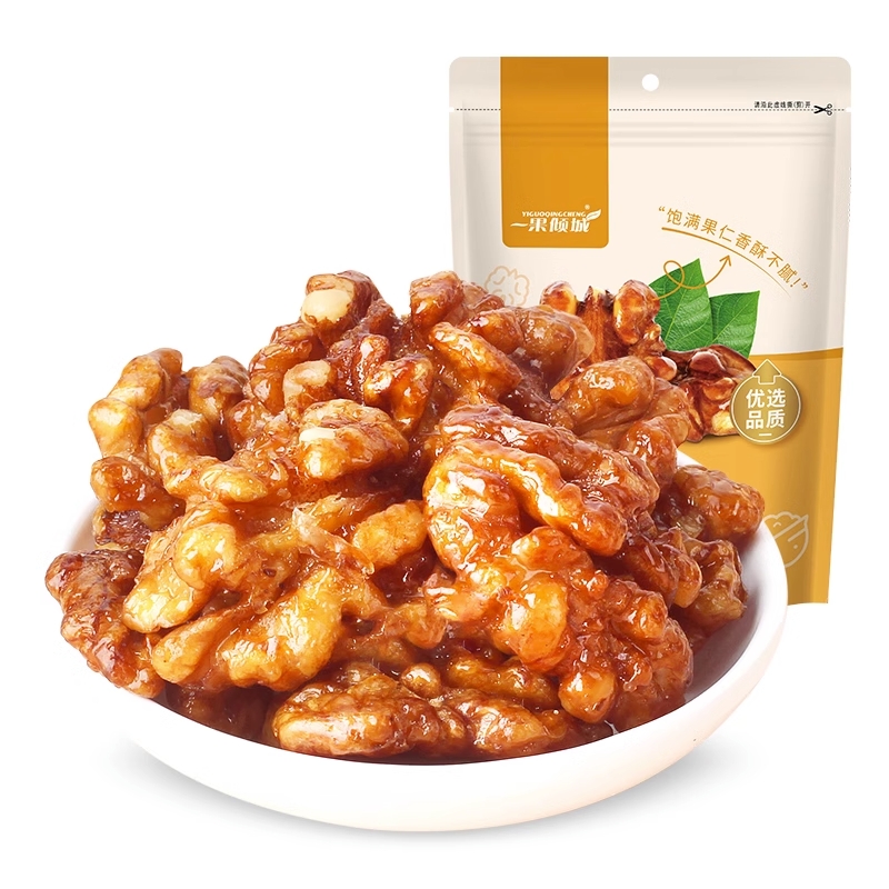 【券后价:1.9元】 【一果倾城】新疆特产琥珀核桃仁100g