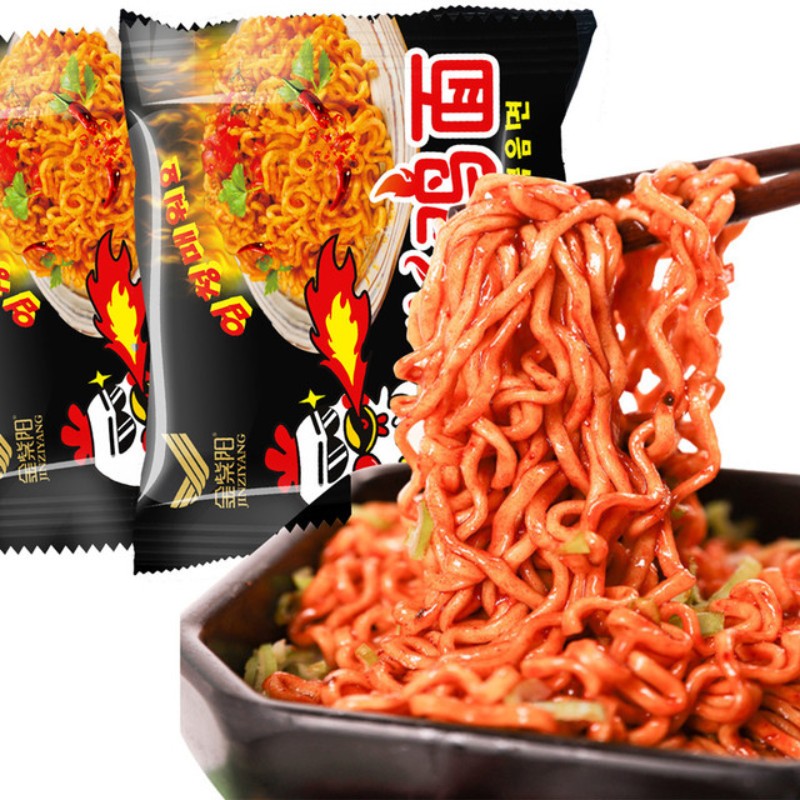 【券后价:8.75元】 可签到【泗渡】韩式火鸡面112g*5包