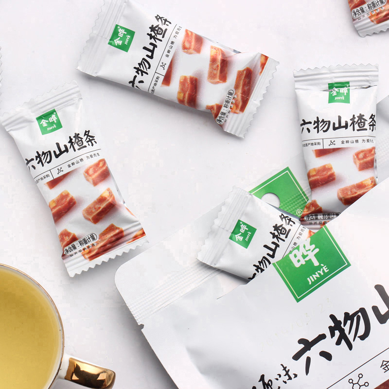 【券后价:15.9元】 金晔六物山楂条宝宝休闲零食 - 金晔食品旗舰店