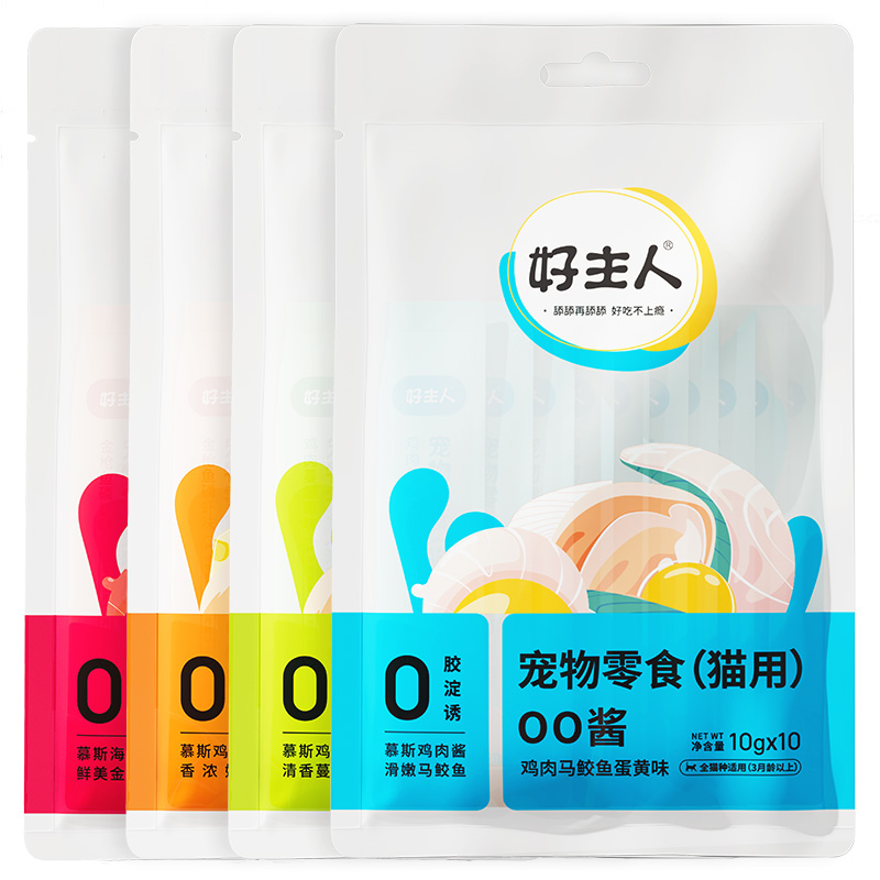 【券后价:9.9元】 好主人喵鲜条10g*10支 - 好主人旗舰店