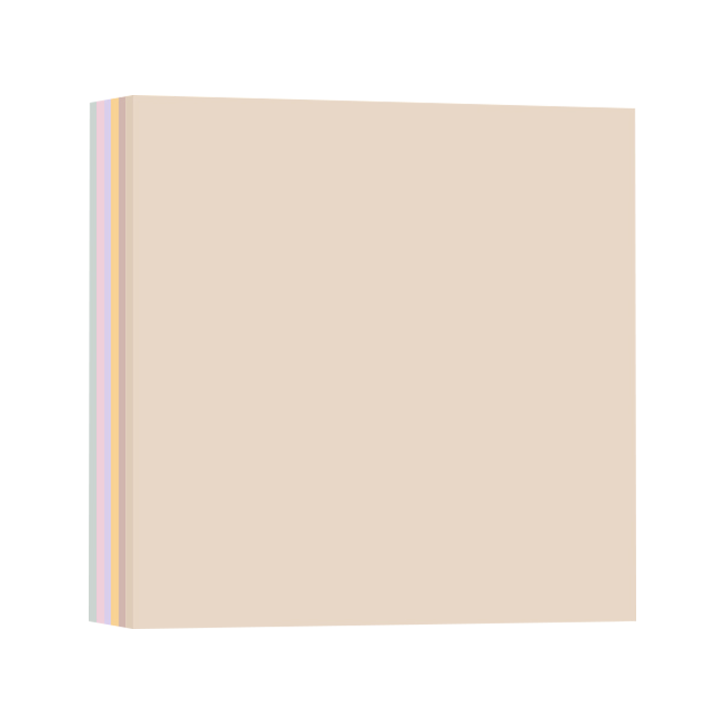 【券后价:1.8元】 晨光莫兰迪便利贴便签贴纸多彩中号