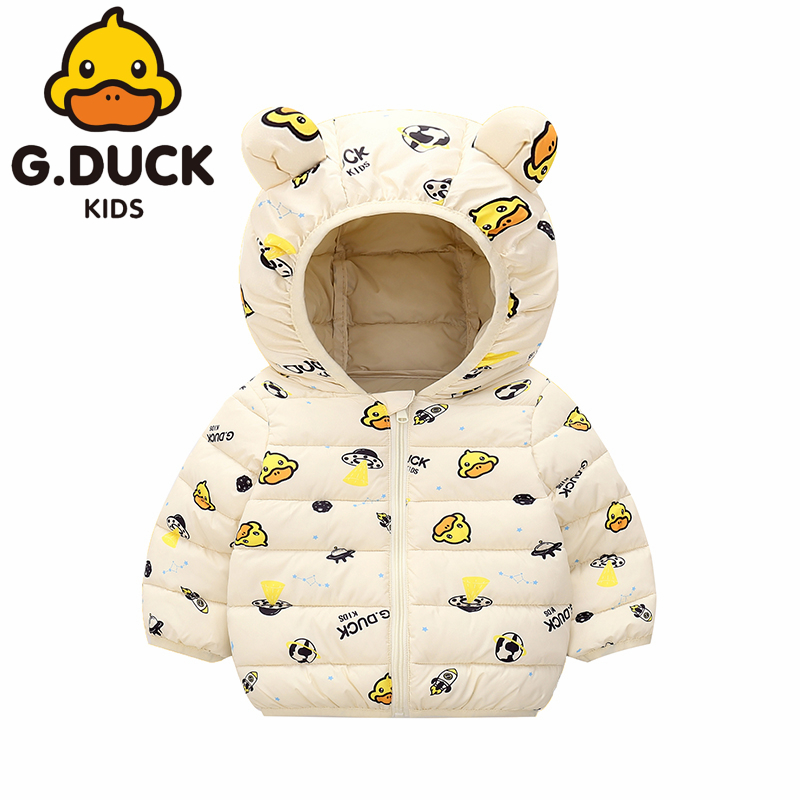 【券后价:39.9元】 【GDUCK小黄鸭】儿童羽绒服棉衣 - 小黄鸭 G Duck KIDS