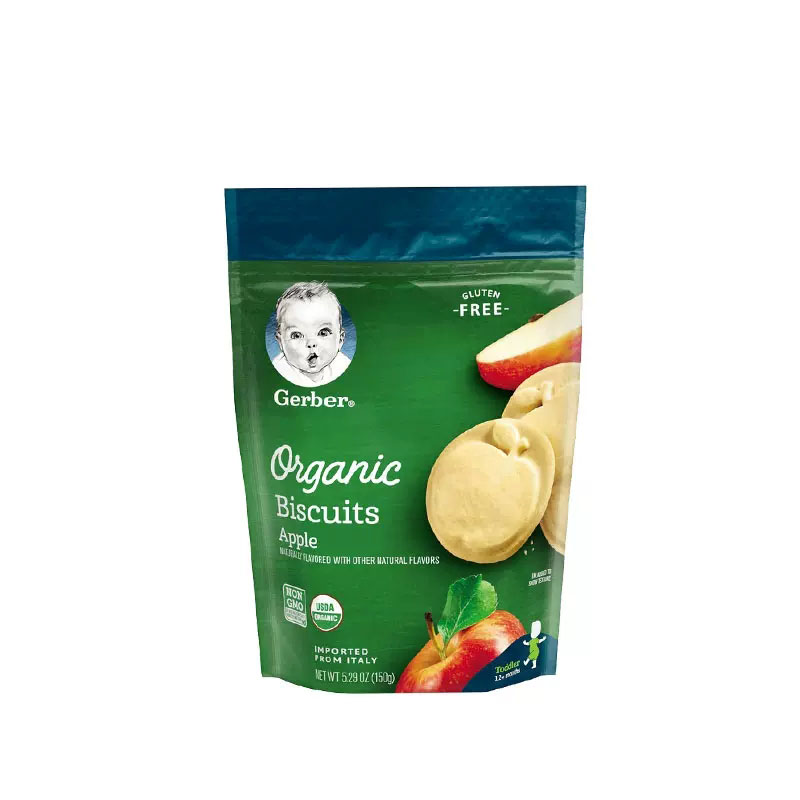 【券后价:40.1元】 拍3件！海外进口有机宝宝零食饼干150g*3 - Gerber官方海外旗舰店