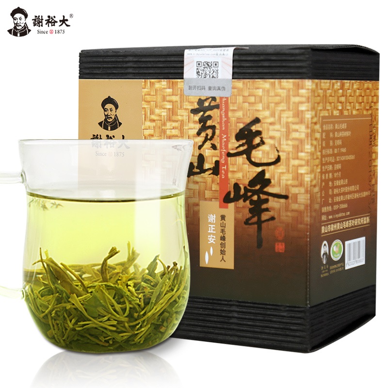【券后价:9.9元】 谢裕大！黄山毛峰毛尖绿茶100g