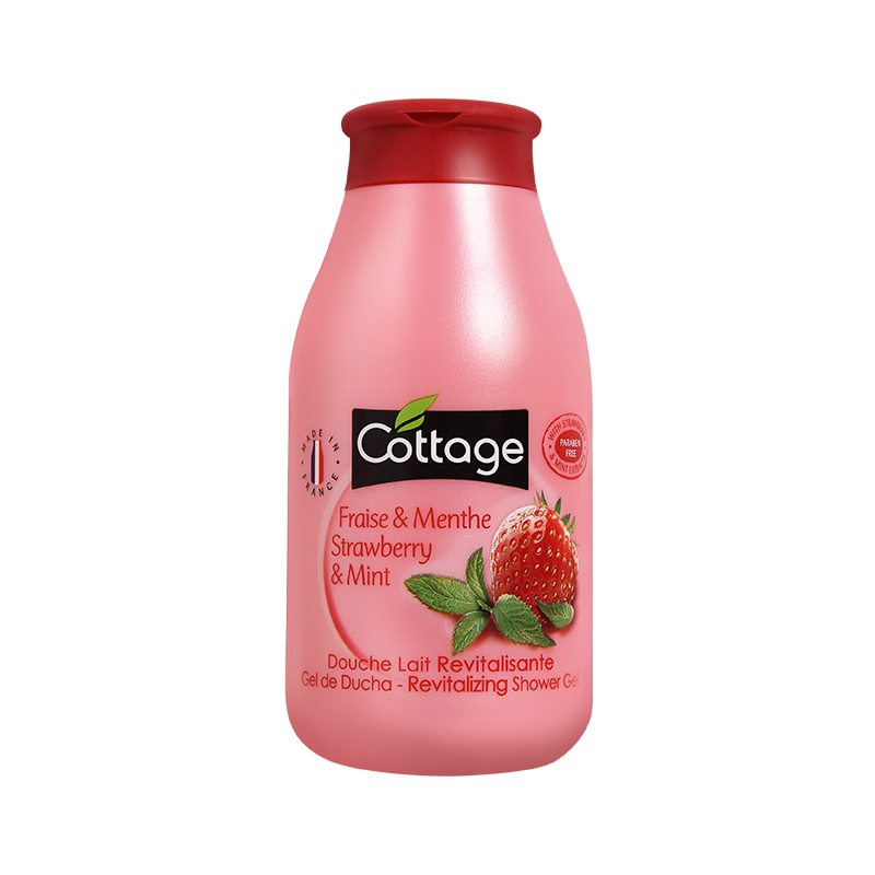 【券后价:37.8元】 【cottage】薄荷草莓沐浴乳250ml - cottage旗舰店