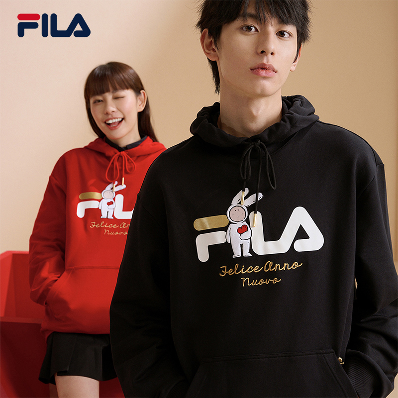 【券后价:476元】 拍3件！FILA安东尼不二兔连帽卫衣 - fila斐乐顶点专卖店