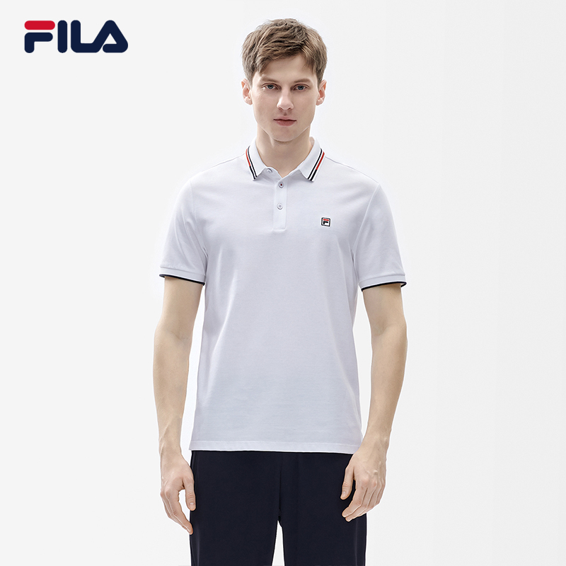 【券后价:840元】 FILA斐乐官方男子短袖POLO2022夏季 - fila官方旗舰店