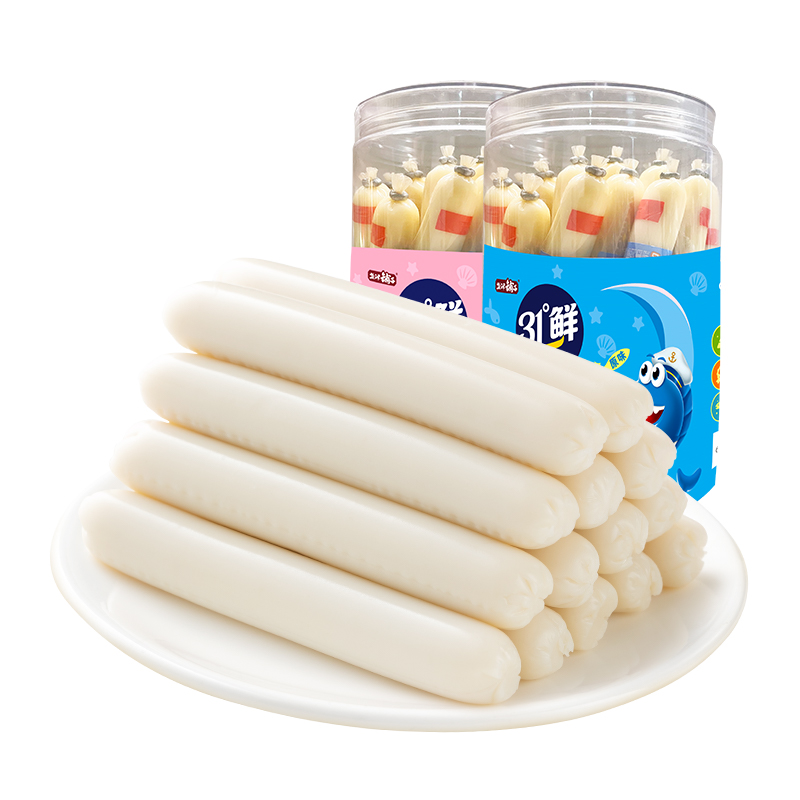 【券后价:15.9元】 【凑单款】盐津铺子深海鳕鱼肠500g - 天猫超市