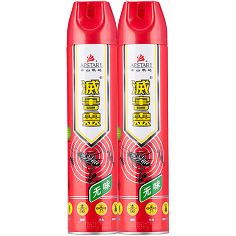 【券后价:34.8元】 灭害灵杀虫剂防蚊驱蚊600ml*2瓶 - 天猫超市