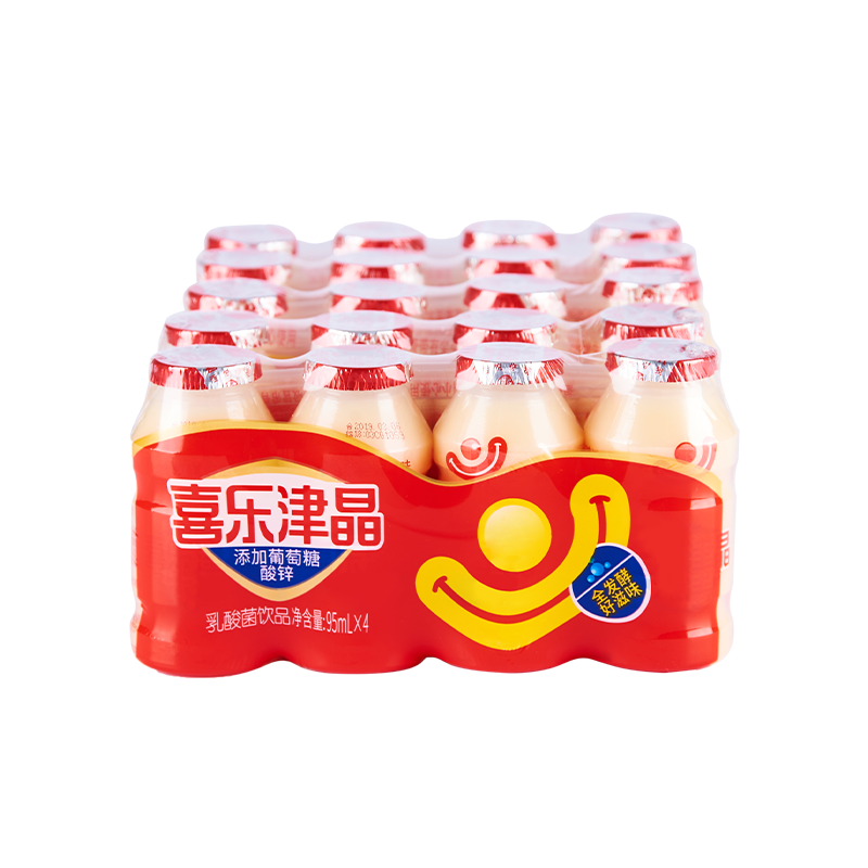 【券后价:64.5元】 【拍5件】喜乐津晶乳酸菌饮料95ml×120瓶 - 天猫超市