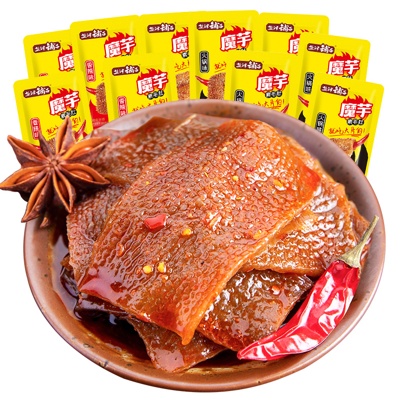 【券后价:6.9元】 【盐津铺子】魔芋爽火锅素毛肚180g20小包 - 天猫超市