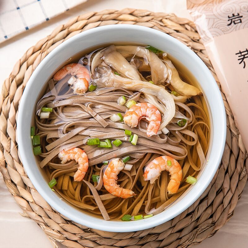 【券后价:5.1元】 【岩脚】0脂荞麦面条200g*2袋 - 岩脚旗舰店