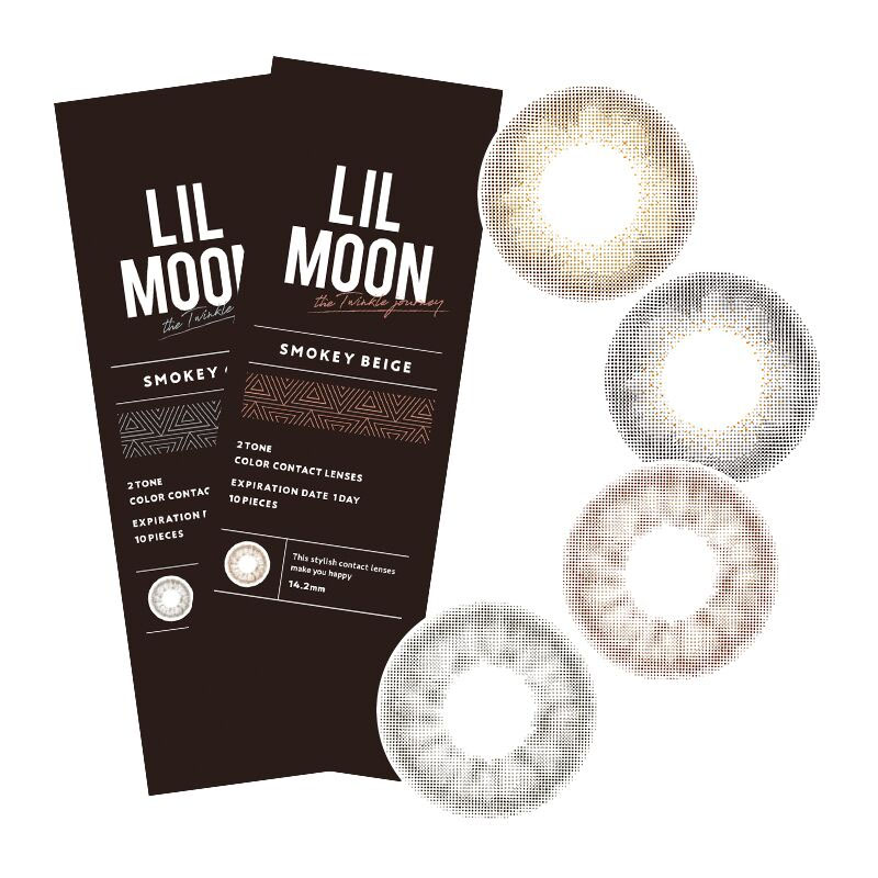 【券后价:158.04元】 【拍2件】LILMOON时尚暗夜系日抛美瞳 - Piacontact海外旗舰店
