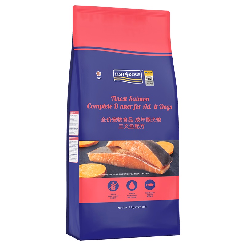 【券后价:309元】 【海洋之星】天然无谷三文鱼狗粮6kg - 海洋之星官方旗舰店