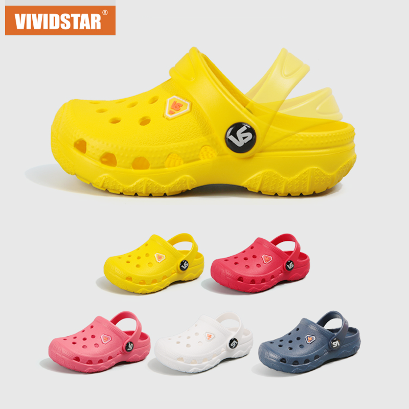 【券后价:29元】 【多色可选~】vividstar儿童洞洞鞋 - vividstar旗舰店