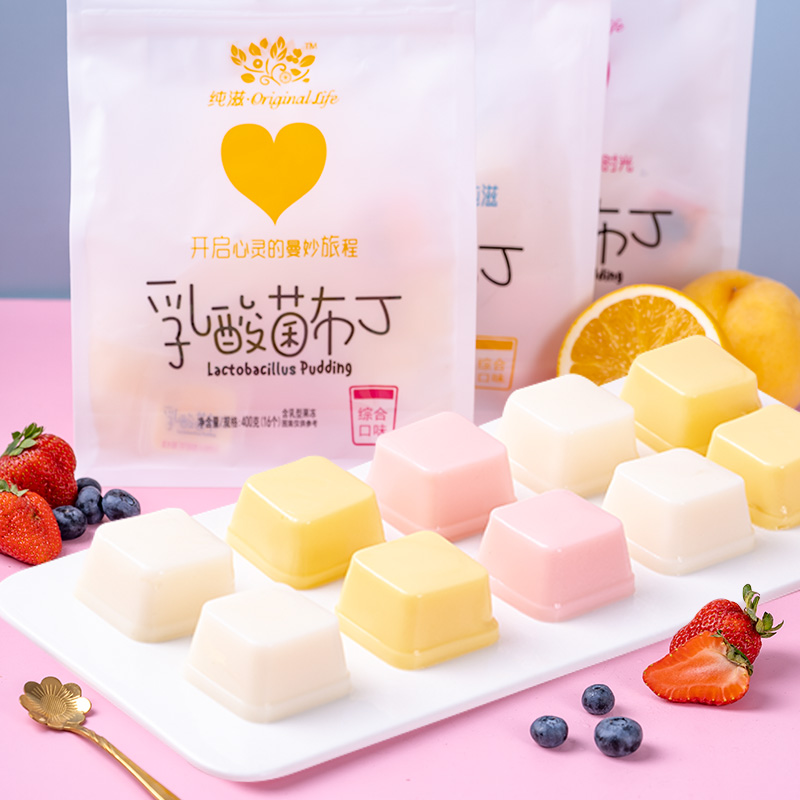 【券后价:9.9元】 蜡笔小新0脂乳酸菌果冻布丁400g - 蜡笔小新食品旗舰店