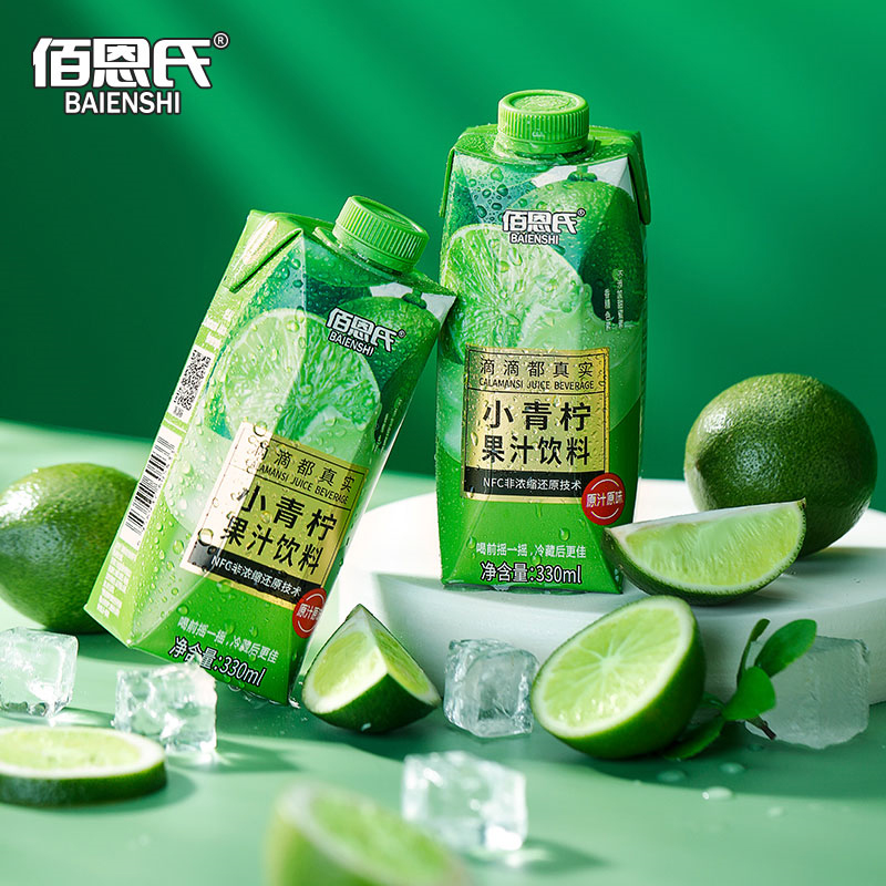 【券后价:29.9元】 330ml*6瓶【佰恩氏】小青柠汁饮料 - 佰恩氏旗舰店