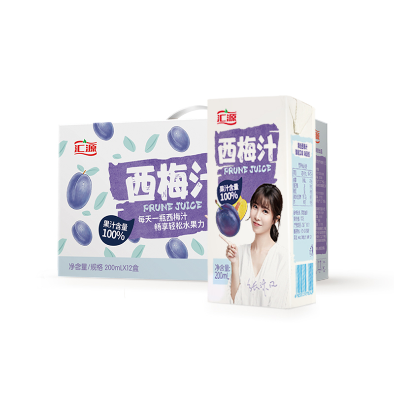 【券后价:84.9元】 【汇源】浓缩西梅汁200ml*12盒 - 汇源官方旗舰店
