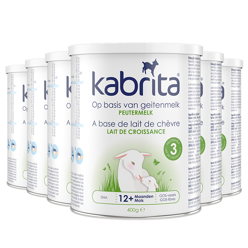 【券后价:775元】 【佳贝艾特】婴儿羊奶粉3段400g*12罐 - kabrita海外旗舰店