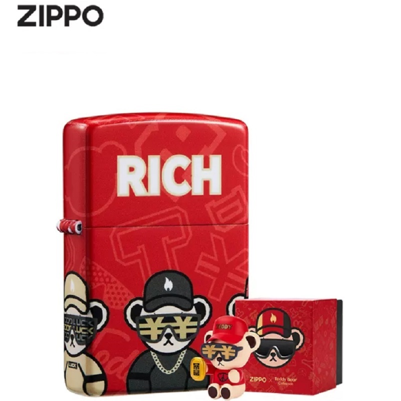 【券后价:319元】 ZIPPO泰迪熊联名珍藏打火机 - ZIPPO官方旗舰店