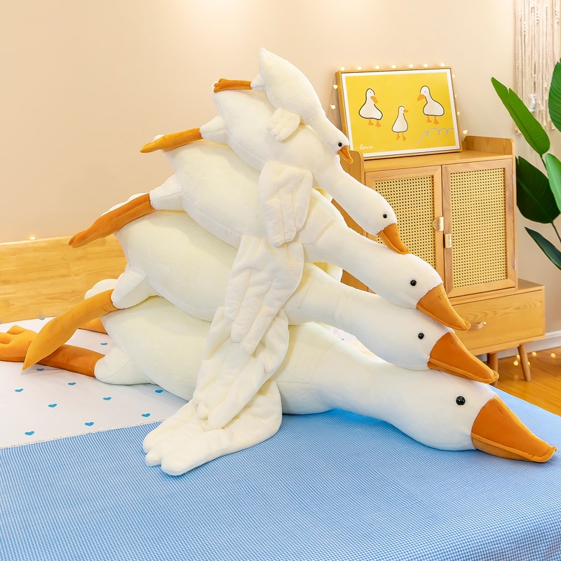 【券后价:7.8元】 【稳定签到】大鹅玩偶抱枕玩具50cm