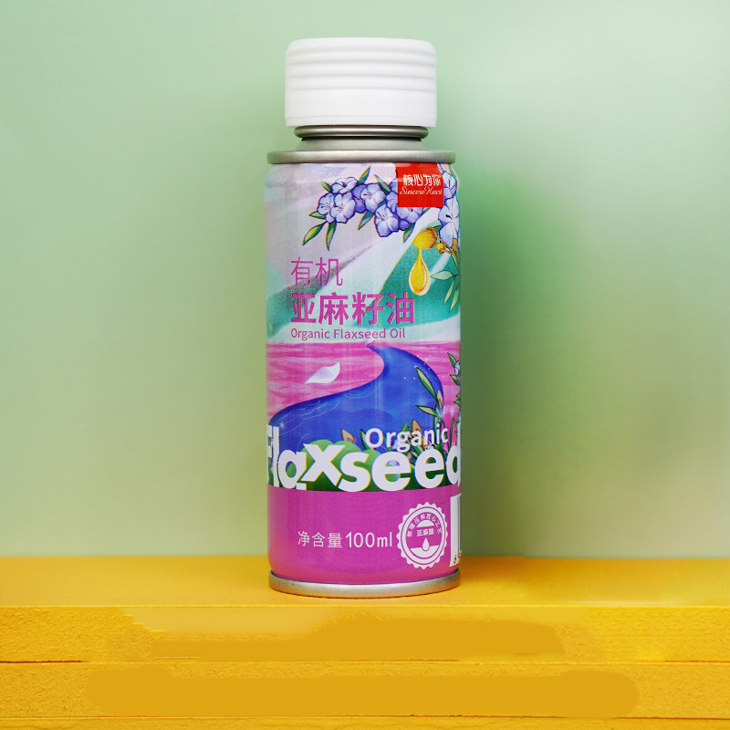 【券后价:19.9元】 【宝宝辅食油】婴幼儿有机亚麻籽油100ml - 核心为你旗舰店