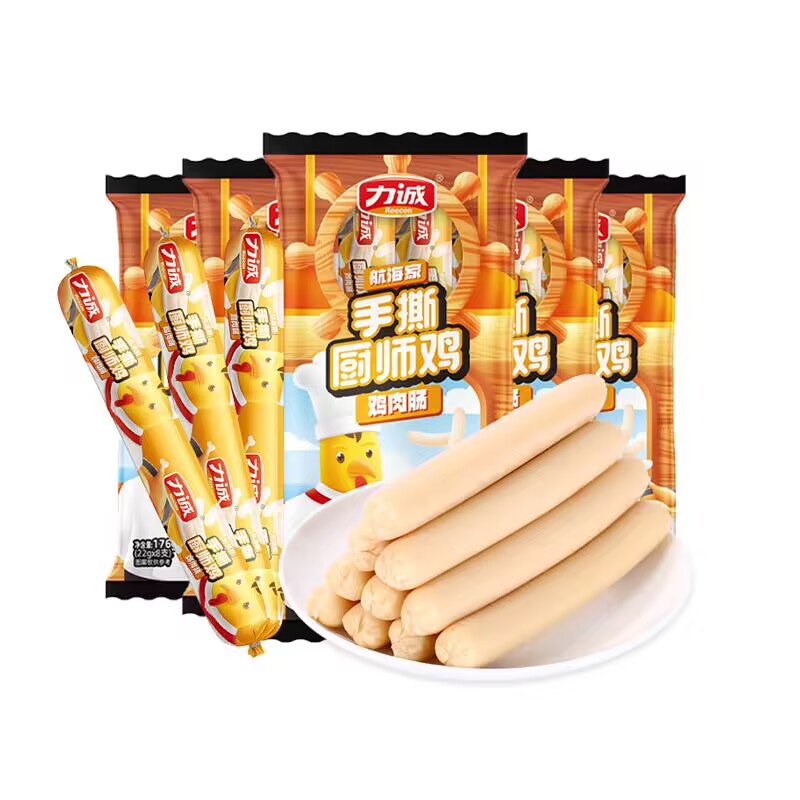 【券后价:11.9元】 【力诚】鸡肉肠22g*24根 - 惠食客食品专营店