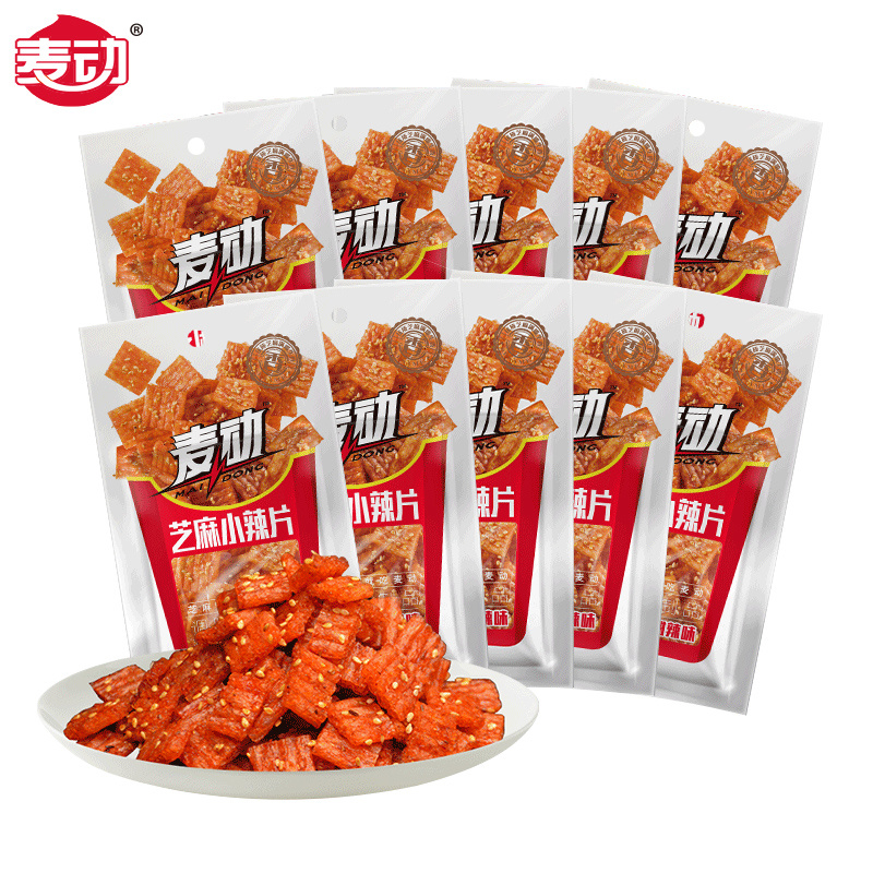 【券后价:7.8元】 【首单礼金】麦动网红芝麻辣条大礼包 - 麦动食品旗舰店