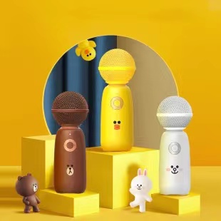 【券后价:299元】 唱吧K歌宝小巨蛋精灵麦克风Q3LineFriends - 天猫超市