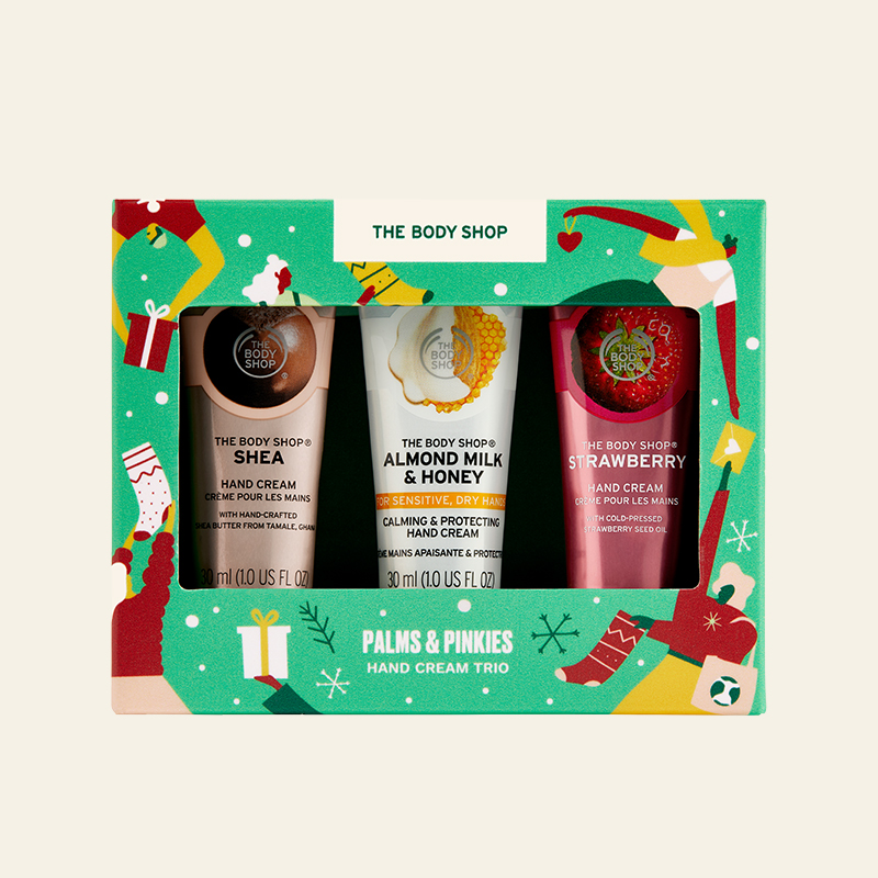 【券后价:79.1元】 【美体小铺】护手霜礼盒新年礼物 - TheBodyShop海外旗舰店