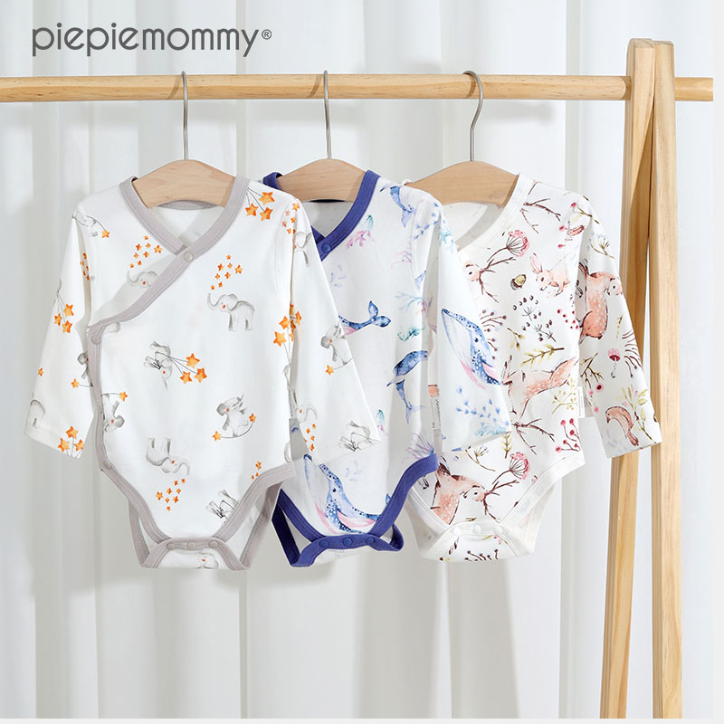 【券后价:26.9元】 派派妈咪！婴儿打底三角包屁衣连体衣 - piepiemommy旗舰店