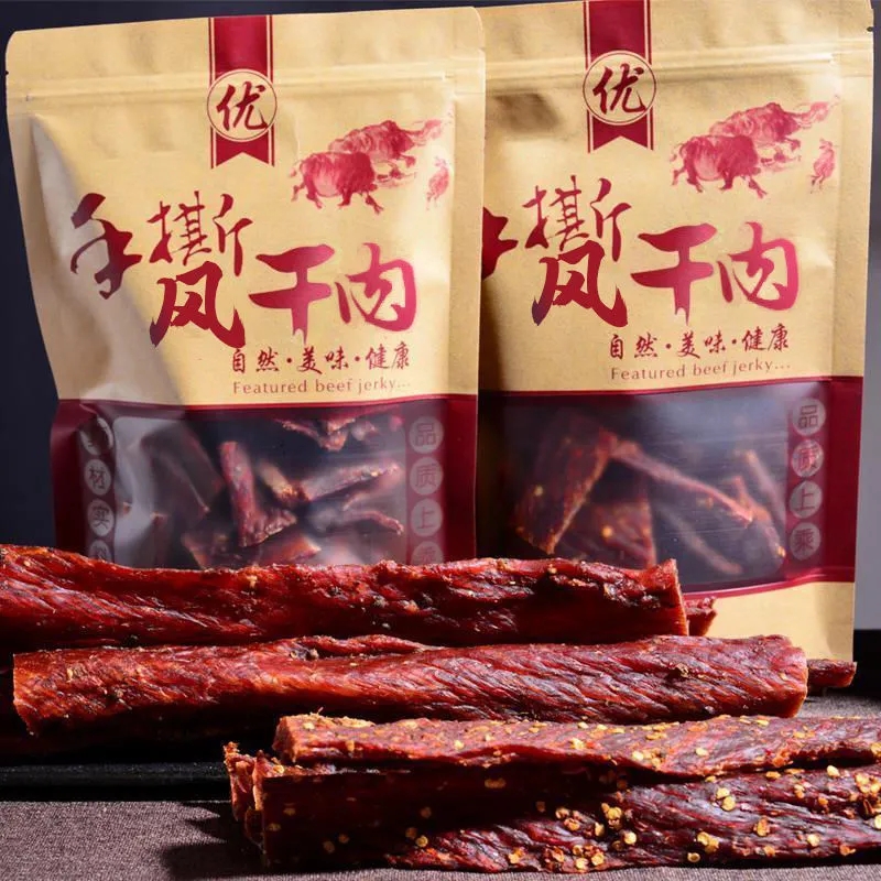 【券后价:43元】 风干牛肉味肉干手撕肉干 - 008食品