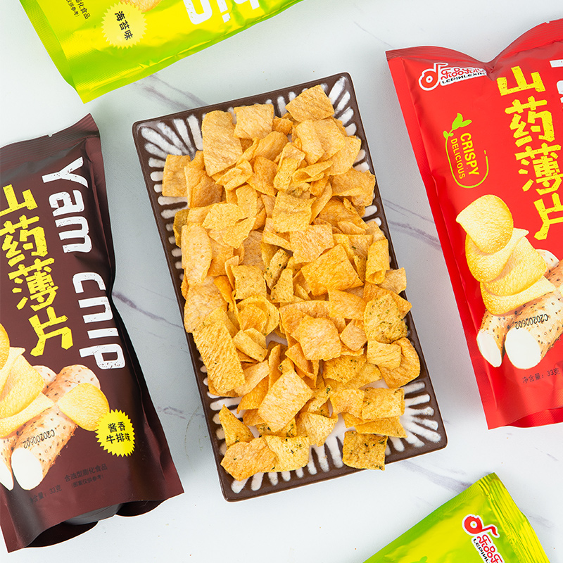 【券后价:12.9元】 【拍10件】乐品乐心山药薄片33g*10