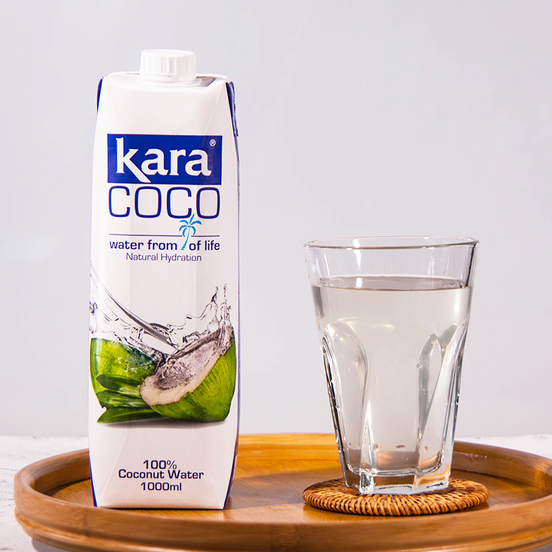 【券后价:229元】 【KaraCoco】椰子水1L*12整箱 - kara旗舰店
