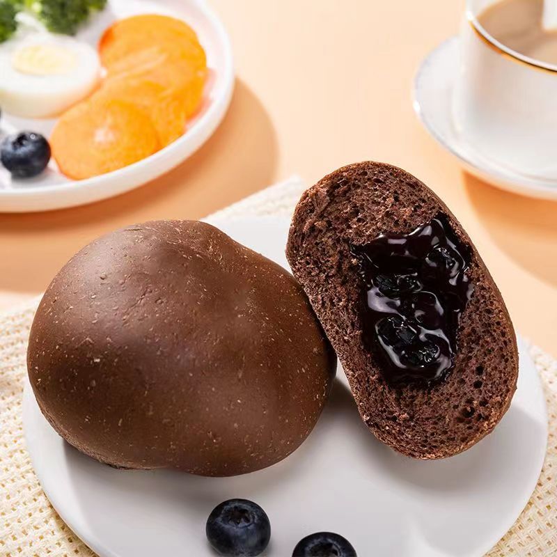 【券后价:6.9元】 可签到】黑黑包巧克力可可夹心45g*5袋箱装