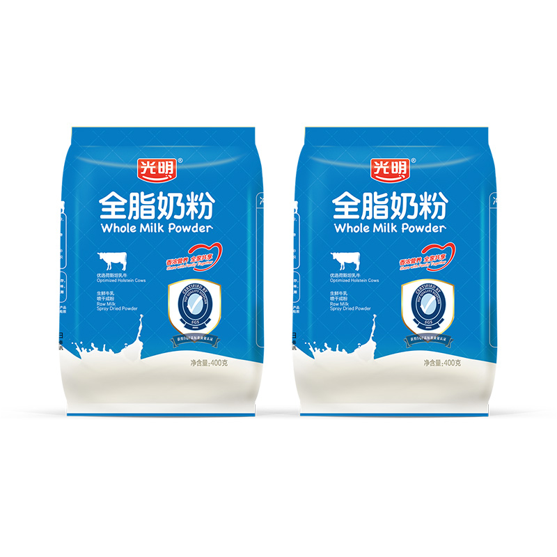 【券后价:54元】 【光明】成人中老年全脂奶粉400g*2袋 - 光明奶粉旗舰店