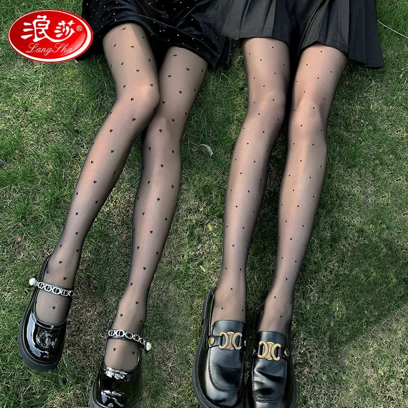 【券后价:32元】 浪莎新款丝袜女薄款夏季纯欲风裸感连裤袜 - 浪莎时尚店