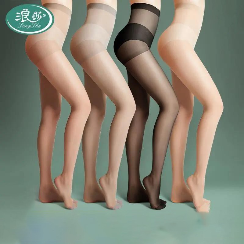 【券后价:29元】 浪莎丝袜女薄款防勾丝黑丝 - 浪莎正品体验店