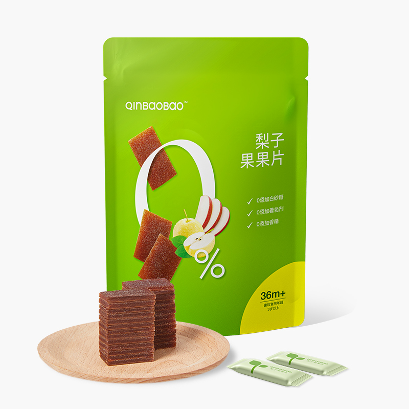 【券后价:14.9元】 【亲宝宝】不添加色素梨子果片零食60g - 亲宝宝旗舰店