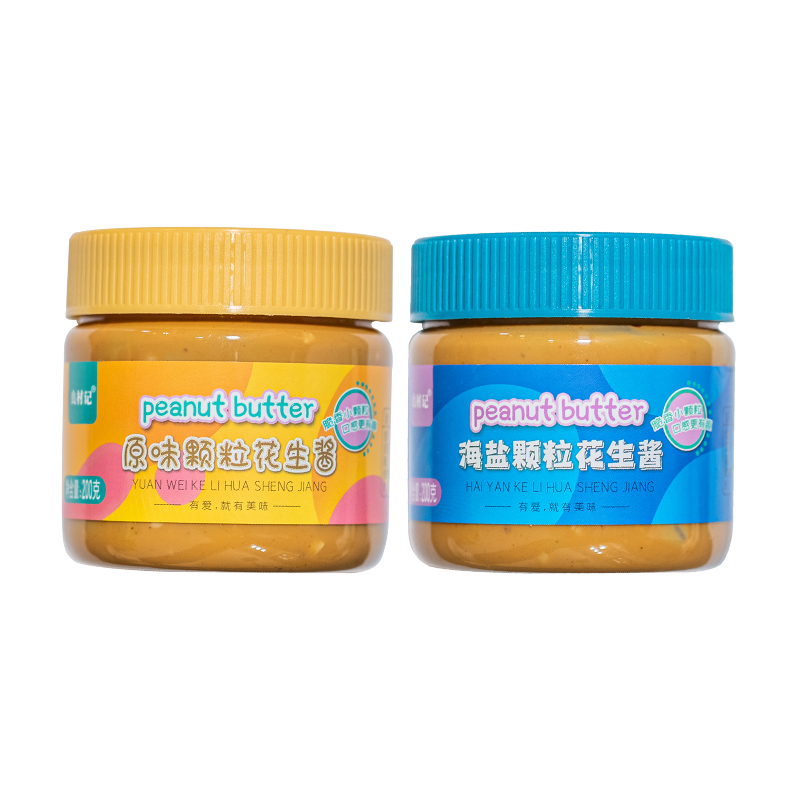 【券后价:6.9元】 【稳定签到】海盐味原味颗粒花生酱200g - 良材记旗舰店
