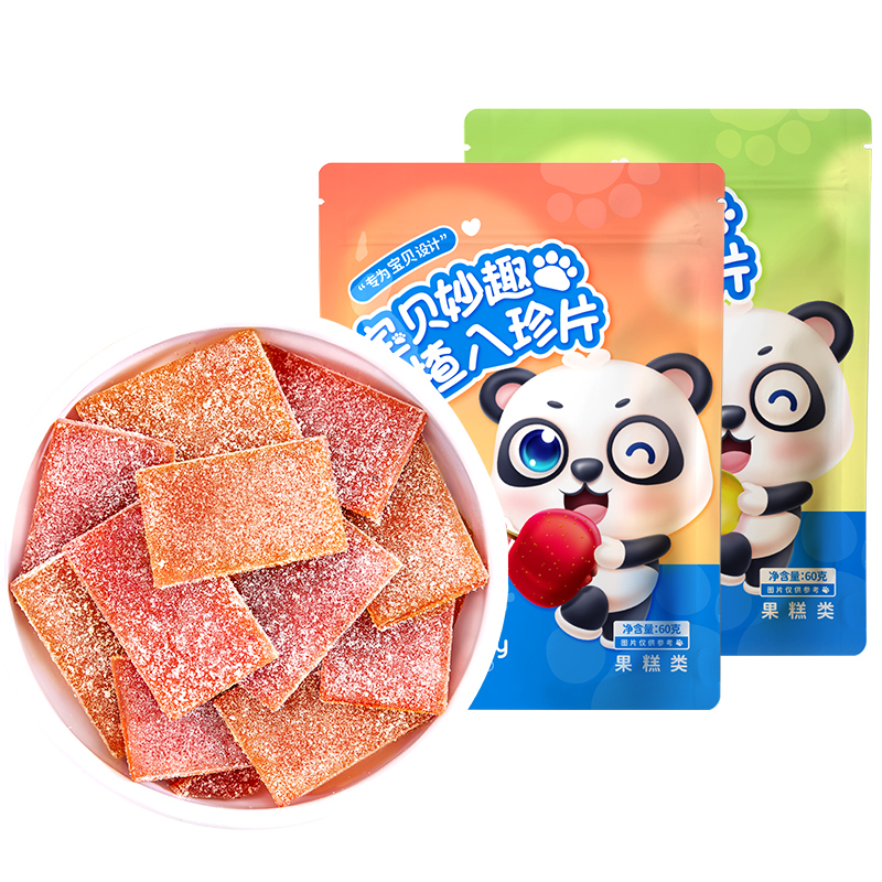 【券后价:9.8元】 不二宝贝婴幼儿山楂雪梨无添加蔗糖辅食60g - 不二宝贝旗舰店