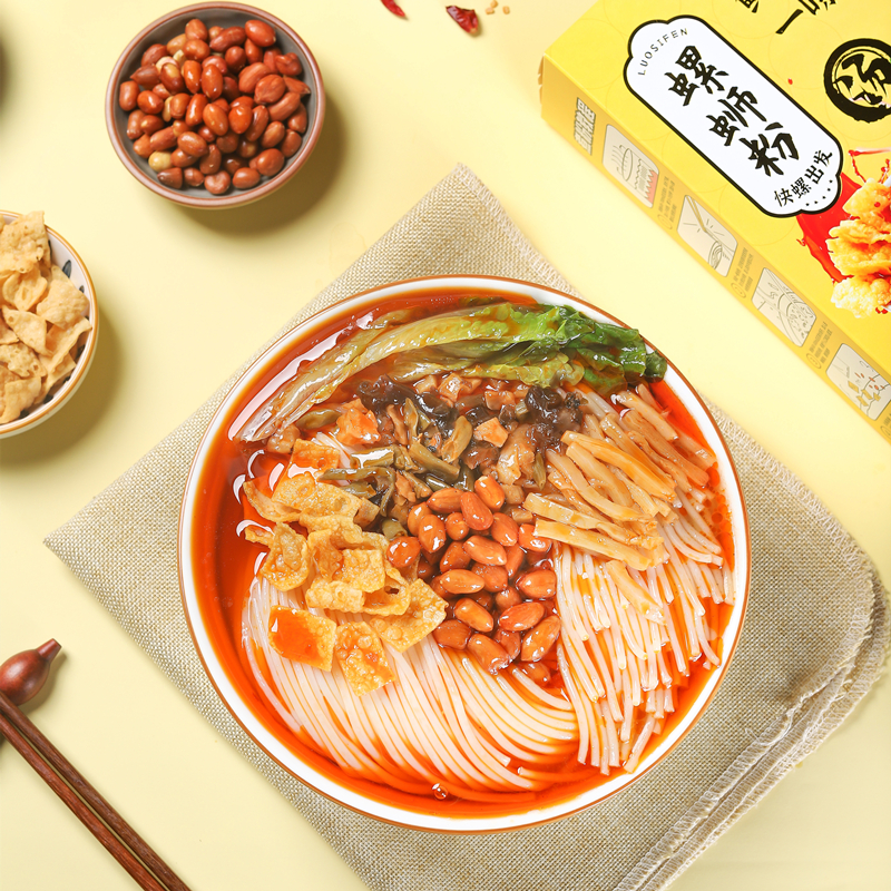 【券后价:16.9元】 贪吃蚁柳州螺蛳粉326g*3盒 - 贪吃蚁食品旗舰店
