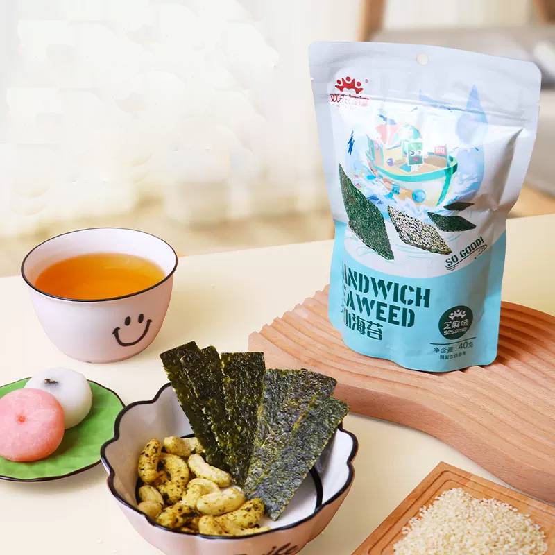 【券后价:5.9元】 【欢乐禧禧】芝麻夹心海苔拌饭海苔碎4袋 - 农亨旗舰店