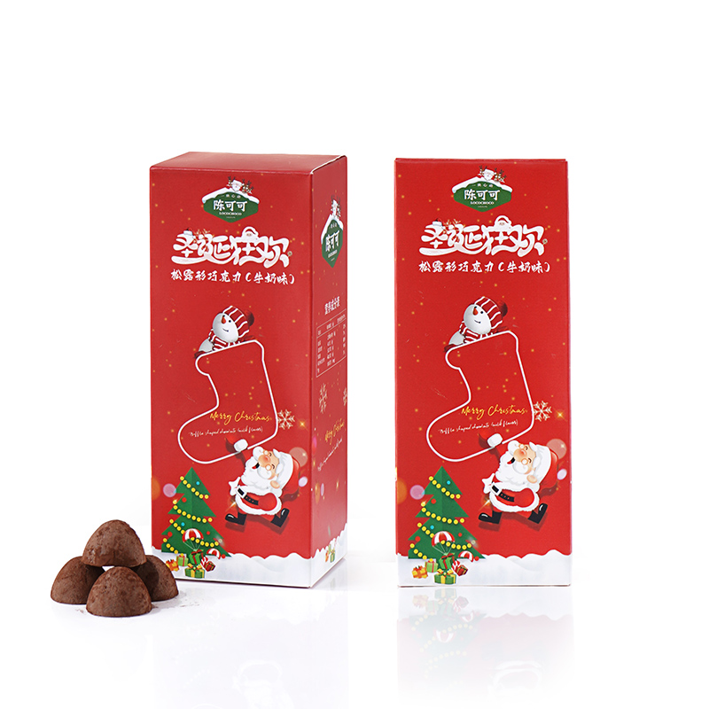 【券后价:12元】 纯可可脂黑松露巧克力25颗礼盒装 - Locochoco旗舰店
