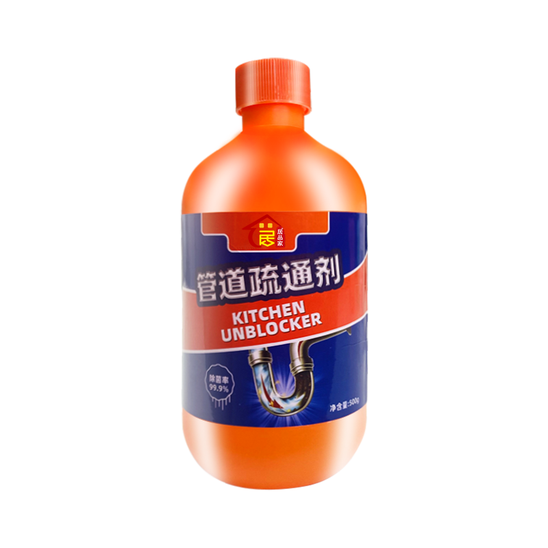 【券后价:8.8元】 管道疏通剂强力溶解马桶厨房除臭堵塞500ML - 居品家洗护旗舰店
