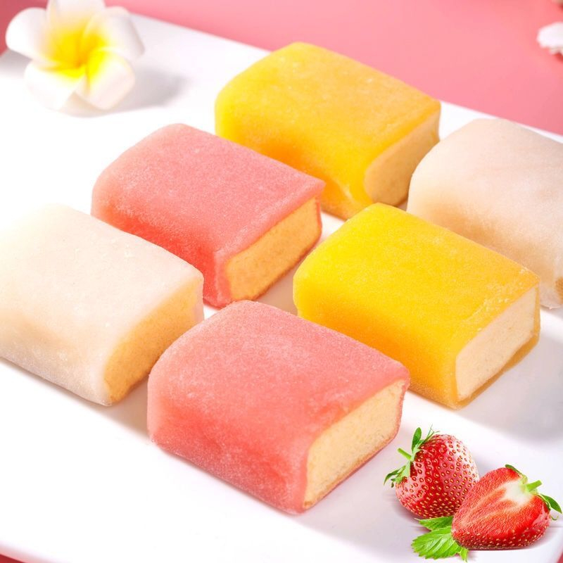 【券后价:15.9元】 【第2件0元！】冰皮麻薯蛋糕350g - 淘小妞食品旗舰店