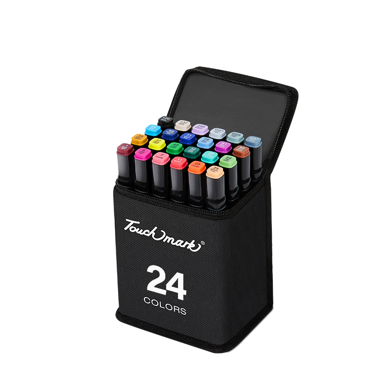 【券后价:7.15元】 Touchmark马克笔24色速干水彩笔 - touchmark旗舰店