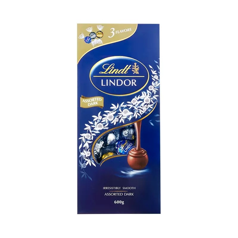 【券后价:113元】 凑单113！Lindt瑞士莲软心黑巧克力600克 - lindt瑞士莲旗舰店